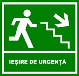 Placuta iesire de urgenta scari in dreapta jos