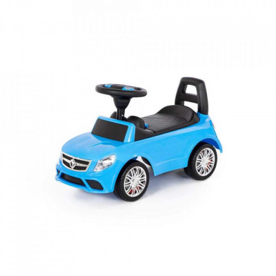 Masinuta - Supercar, albastra, fara pedale, 66x28.5x30 cm, Polesie foto