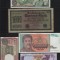 Set 5 bancnote de prin lume adunate (cele din imagini) #141