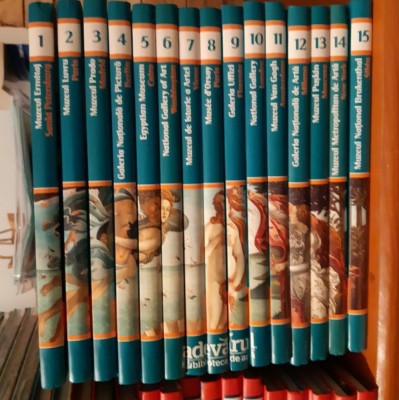 Vand Marile muzee ale lumii 15 volume colectia adevarul foto