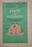 Carte de cantece pentru clasa IV secundara de baieti si fete - G. Breazul, Sabin V. Dragoi