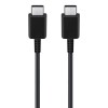 Cablu de Date Fast Charging, 2x Type-C, 3A, 1m - Samsung (EP-DN980BBE) - Black (Bulk Packing)