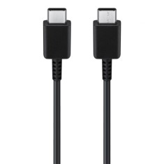 Cablu de Date Fast Charging, 2x Type-C, 3A, 1m - Samsung (EP-DN980BBE) - Black (Bulk Packing)