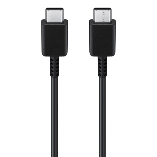 Cablu de Date Fast Charging, 2x Type-C, 3A, 1m - Samsung (EP-DN980BBE) - Black (Bulk Packing)