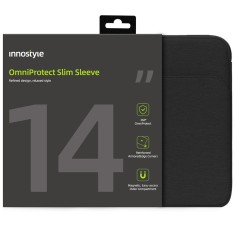 Innostyle Geantă Pentru Laptop 14&amp;quot; Caz Impermeabil Omniprotect Slim Negru