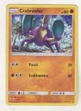 Bnk crc Cartonas Pokemon McDonalds 2017 - Crabrawler 7/12