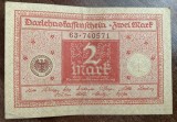 B11 45 - Bancnota foarte veche - Germania - 2 marci - 1920