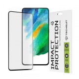 Folie de protectie Ecran Techsuit pentru Samsung Galaxy S21 FE 5G G990, Sticla Securizata, Full Glue, 111D, Neagra