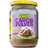 Pudra Carob Vegana Rapunzel Bio, Fara Cofeina, Fara Gluten, Inlocuitor Cacao Natural Dulce 150g