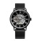 Ceas barbatesc de mana Forsining Mecanic Automatic Clasic Elegant Luxury Analog Casual Business Retro Vintage Analog Negru