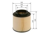 Filtru aer Audi A4 B8, A5, Q5 Motor 3.0 Tfsi quattro, 3.2 FSI, 3.2 FSI quattro, S4 quattro, S5 quattro, SQ5 Tfsi quattro, 167.5 mm, OE 8K0133843