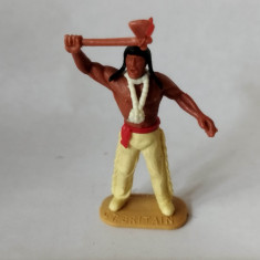 bnk jc Figurina de plastic - Timpo - indian cu tomahawk