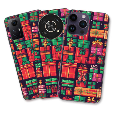 Husa Apple iPhone 11 Silicon Gel Tpu Model Pixel Art Gifts foto