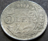 Cumpara ieftin Moneda istorica 5 LEI - ROMANIA, anul 1942 *cod 764 B, Zinc