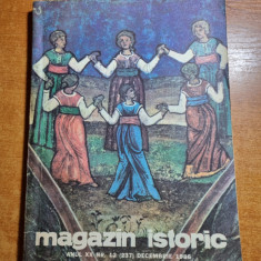 Revista Magazin Istoric - Decembrie 1986