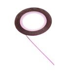 Bandă decorativă pentru Nail Art &ndash; roz-violet cu reflexii circulare, INGINAILS