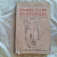 Sfanta mare nerusinare-vol II-George Mihail Zamfirescu