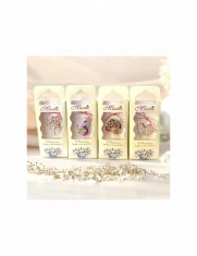 Set 24 de martisoare tip brosa cu modele colorate pentru 1 si 8 martie