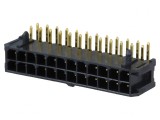 Soclu cablu-placă Minitek Pwr 3.0 3mm 24 PIN 5A THT