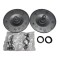 Set 2 bucăți flansa cuva compatibile masina de spalat Whirlpool 480110100802