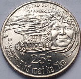 25 cents / quarter dollar 2023 USA, Edith Kanakaʻole, Women Quarter Program P/D, America de Nord