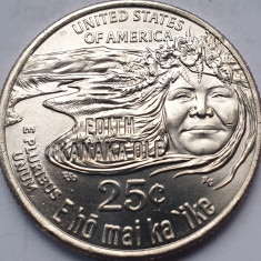 25 cents / quarter dollar 2023 USA, Edith Kanakaʻole, Women Quarter Program P/D