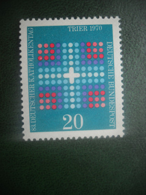 HOPCT TIMBRE MNH 891 ZIUA CATOLICA 1970 - 1 VAL GERMANIA foto