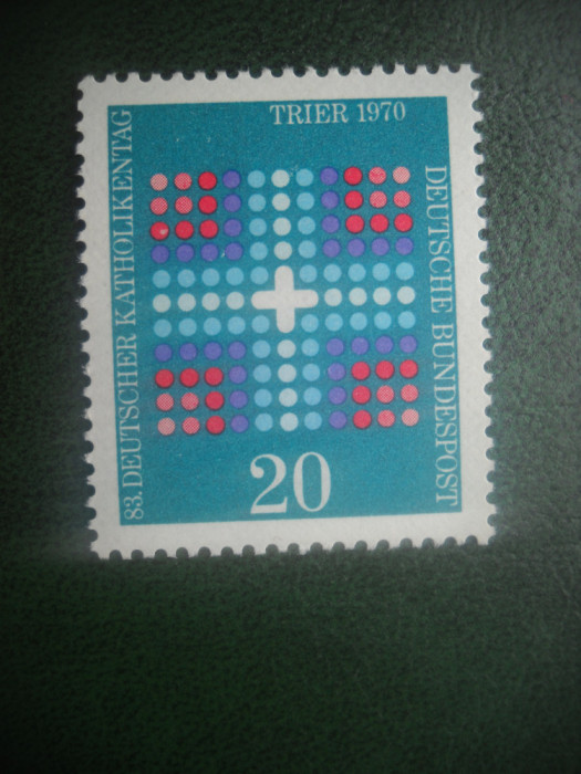 HOPCT TIMBRE MNH 891 ZIUA CATOLICA 1970 - 1 VAL GERMANIA