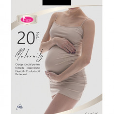 Dres gravide Maternity 20 DEN Nero 1/2-S
