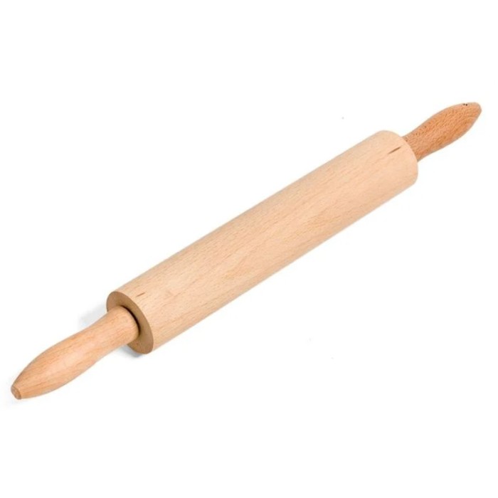 Facalet din lemn de culoare naturala, 43 cm