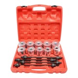 Trusa presa pentru extras bucse si rulmenti, 24 piese, Breckner Germany