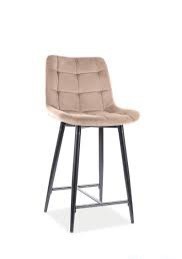 SCAUN BAR ASTOR CREM foto