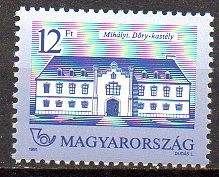UNGARIA 1991, Arhitectura, Castelul Dory, serie neuzată, MNH foto