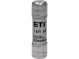 Siguranta fuzibila cilindrica 16A CH10X38 gG 500V Eti 002651019