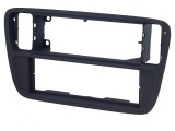 Cadru Radio 1 DIN Negru pentru Seat, VW, &Scaron;koda