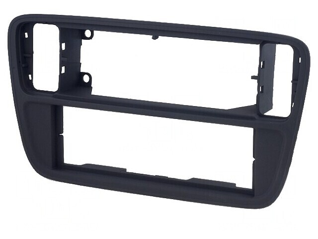 Cadru Radio 1 DIN Negru pentru Seat, VW, &Scaron;koda