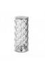 Lampă de masă decorativă LED &bdquo;Crystal&rdquo; tactilă cu 3 temperaturi de culoare, AO-50133