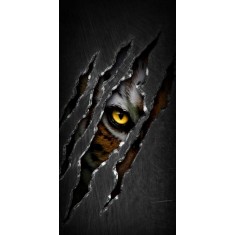 Husa Personalizata SAMSUNG Galaxy S6 Edge Ochi de tigru