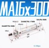 Cilindru pneumatic otel inoxidabil diametru cilindru 16mm cursa de 300mm MA16X300 CH1562, Oem