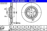 Disc frana ATE 24.0128-0245.1
