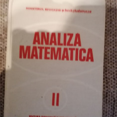 Analiza matematica 2 - autor colectiv 1980