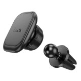 Suport Magnetic Hoco H29, pentru Masina, Grila de ventilatie, Rotativ, Universal, Negru