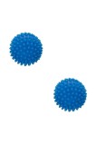 Cumpara ieftin Set de 2 bile albastre pentru uscător, pentru &icirc;nmuierea hainelor, 7 cm