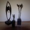 Statuiete (3) realizate de olandeza Corry Ammerlaan