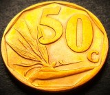 Moneda 50 CENTI - AFRICA de SUD, anul 2006 * cod 3997 = ININGIZIMU AFRIKA