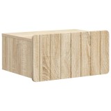 vidaXL Dulap de noapte suspendat Stejar Sonoma 49 x 34,5 x 24 cm 898279