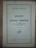 Appunti di analisi formale- Renato Dionisi