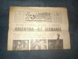 REVISTA FOTBAL 6 IULIE 1990 COPPA DEL MONDO ARGENTINA RFG