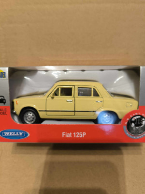 Machete Welly - FIAT 125P , scara 1:43 - 11cm foto