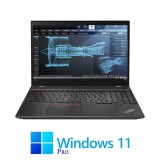 Laptop Lenovo P52s, Quad Core i7-8650U, 512GB SSD, Quadro P500, Win 11 Pro